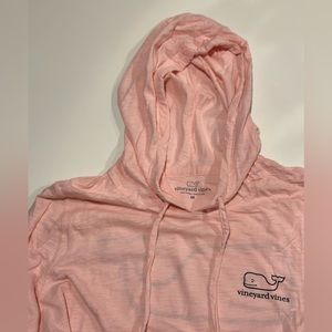 Vineyard Vines Long Sleeve Slub Whale Hoodie Long Sleeve Tee